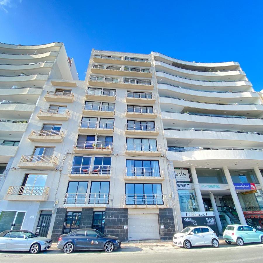 Saint Julian's F2 - Lovely Two Bedrooms Flat Sea View, St Julians מראה חיצוני תמונה