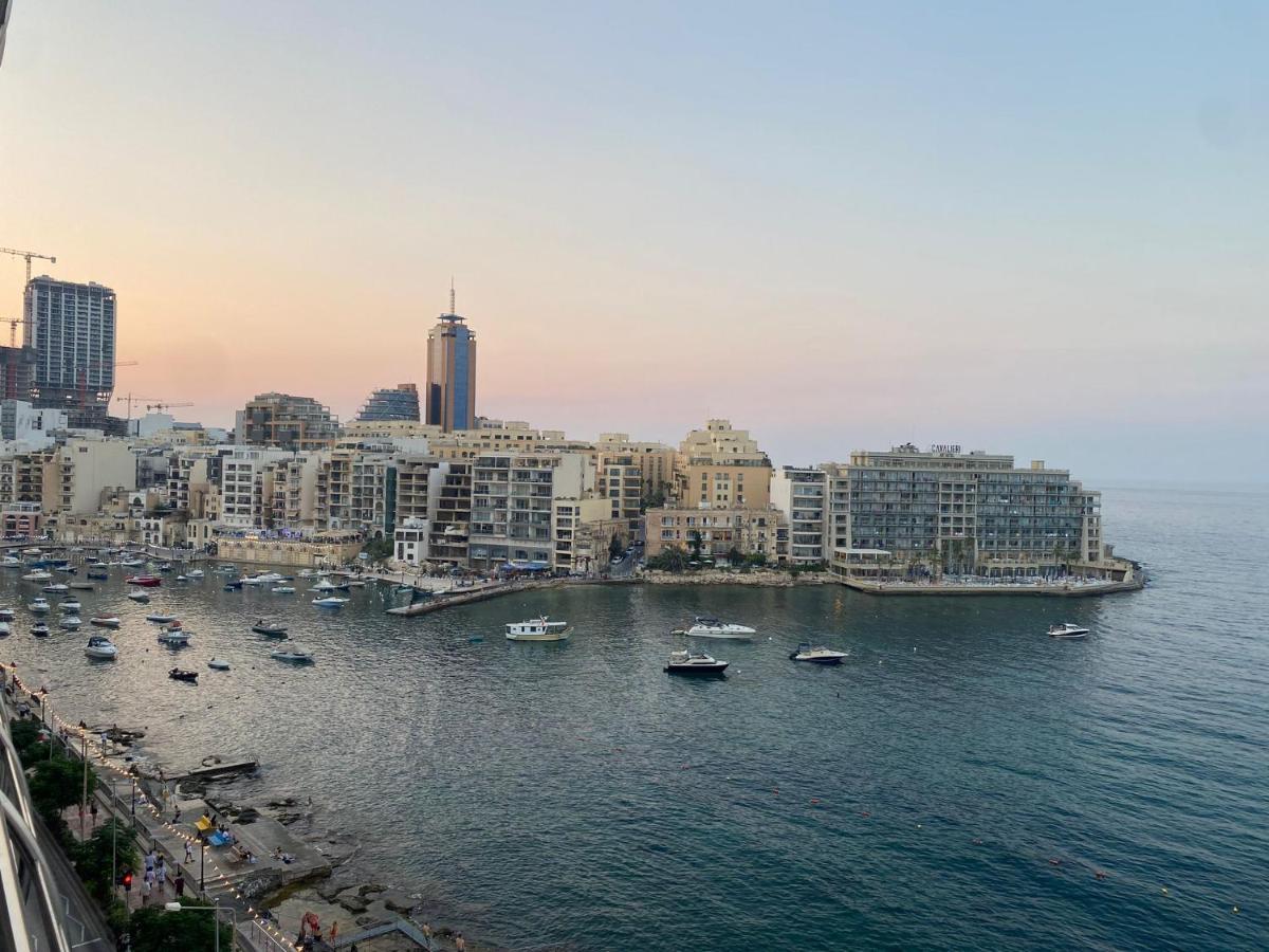 Saint Julian's F2 - Lovely Two Bedrooms Flat Sea View, St Julians מראה חיצוני תמונה